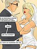 He is shooting his black seed deep inside my white pussy - Wedding surprise by Interracial comics