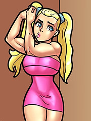 Keep pundung that slutty white puss - Hot blonde by Rabies