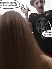 I'm not doing any more photos with a creepy old guy like you - Natasha Gym 4, DarkLord universe by Dark Lord