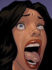 Stick that fat young cock right inside me - The poker game 4